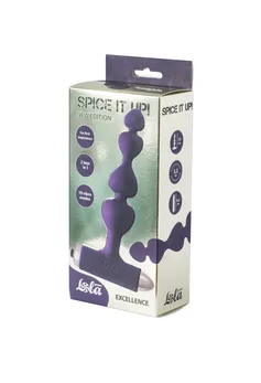 Analni čep sa vibracijama Spice it up New Edition Excellence Ultraviolet 8016-04lola