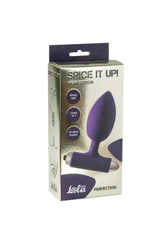 Analni čep sa vibracijama Spice it up New Edition Perfection Ultraviolet 8014-04lola