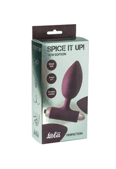 Analni čep sa vibracijom Spice It Up Nev Edition Perfection Vine Red