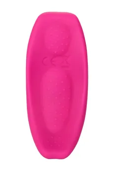 Klitorisni vibrator u gaćice Joss flirti, silikon, roze, 9,3 cm