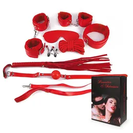 Пикантный красный набор бдсм