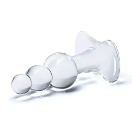 Analna riblja kost sa 3 kuglice Butt Plug with Tapered Base