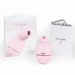 Irresistible Kissable vakuumski talasni stimulator, roze
