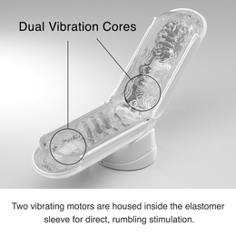 TENGA Masturbator Flip Zero sa vibracijama bela