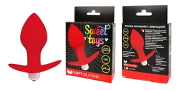 Glavčina je analna sa vibracijom l 80 mm d 40 mm, boja je crvena art. ST-40169-3