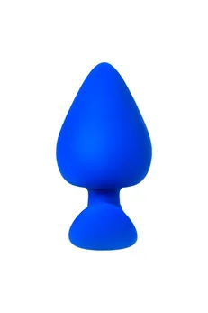 Analni čep A-Toys by toifa Nosh, silikon, plava, 8,3 cm