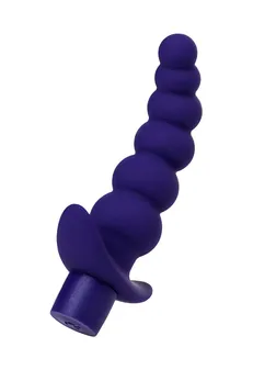 Analni vibrator Todo bi Toifa Dandi, silikon, ljubičasta, 13,5 cm, Ø 3,2 cm
