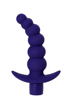 Analni vibrator Todo bi Toifa Dandi, silikon, ljubičasta, 13,5 cm, Ø 3,2 cm