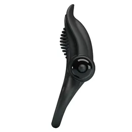 Erekcioni snažni vibracioni prsten sa dvostrukim podizanjem Prettilove Vibrant Penis Ring