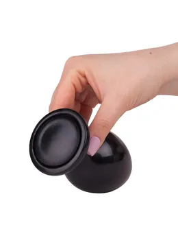 Crni Magnum plug masažer prostate u laminatu crna boja