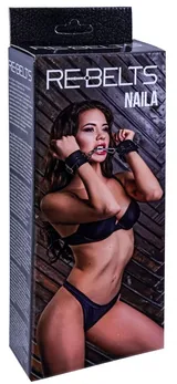 Naila Black rebelts lisice