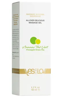 Univerzalni masažni gel 3 u 1 ananas - zeleni čaj Allover Delicious masažni gel 50ml