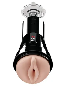 Telesni vibromasturbator - vagina Cock Compressor Vibrating Stroker