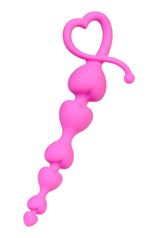 Analni lanac Todo bi Toifa Sveeti, silikon, roze, 18,5 cm, Ø 3,1 cm