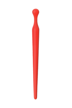 Black Red bi TOIFA uretralni plugin, silikon, crvena, 10 cm