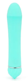 Tirkizni glatki vibrator sa vibracionim režimima .