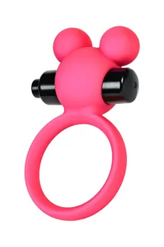 Vibrokolco na penis A-Toys by TOYFA Pikle, silikon, roze, 6,9 cm, Ø 3,1 cm
