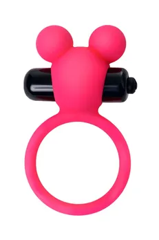 Vibrokolco na penis A-Toys by TOYFA Pikle, silikon, roze, 6,9 cm, Ø 3,1 cm