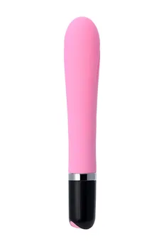 Nerealni vibrator L'eroina bi TOIFA Polli, silikon, ružičasta, 18,3 cm, Ø 3 cm