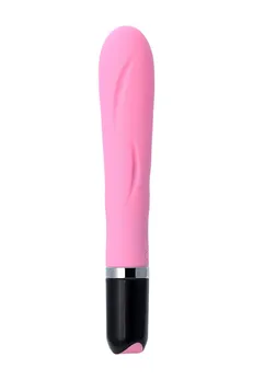 Nerealni vibrator L'eroina bi TOIFA Polli, silikon, ružičasta, 18,3 cm, Ø 3 cm