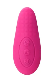 Vibroschariki i stimulator spoljašnjih erogenih zona L'eroina bi TOIFA Tella, silikon, roze, 10 cm