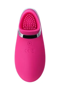 Vibroschariki i stimulator spoljašnjih erogenih zona L'eroina bi TOIFA Tella, silikon, roze, 10 cm