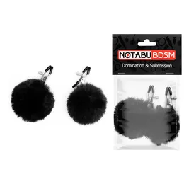 Kopče za bradavice sa pištoljem u crnoj boji