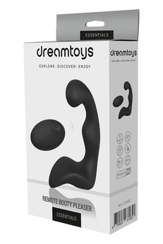 Crni vibracioni masažer prostate Remote Booti pleaser