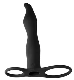 Pure Passion Flirtini Black 1204 - 01lola dvostruka penetraciona vibraciona podloga