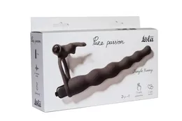 Pure Passion Bunni Black 1202-01lola vibronasada za dvostruku penetraciju