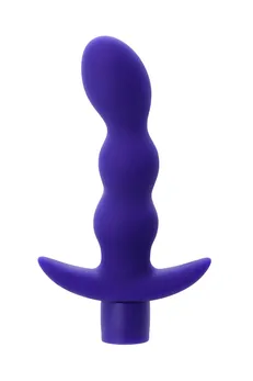 Todo analni vibrator bi Toifa Adore, otporan na vlagu, silikon, plava, 15 cm, Ø 3,1 cm