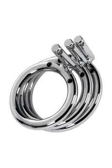 Pojas odanosti muški Metal bi TOIFA kavez, srebrni