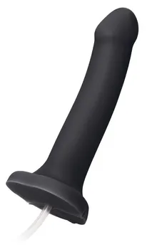 Crni falus sa imitacijom ejakulacije Silicon cum Dildo L-19,6 cm.