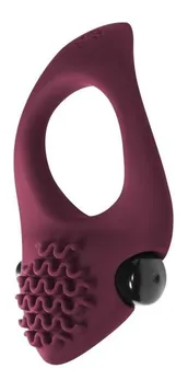 Erekcija vibrokolco Pure Passion Midnight Wine red 1300-02lola