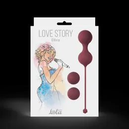 Set vaginalnih kuglica Love Stori Diva Vine Red 3012-02lola