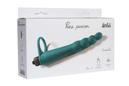 Pure Passion Bramble Green 1201-03lola dvostruka penetraciona vibraciona podloga