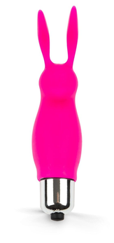 Ružičasti mini vibrator u obliku zeca .