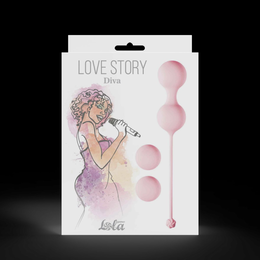 Set vaginalnih kuglica Love Stori Diva Tea Rose 3012-01lola