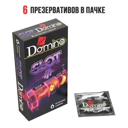 Ароматизированные презервативы domino фруктовый слот