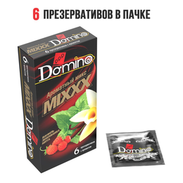 Aromatizovani Domino kondomi mirisna mešavina - 6 kom.