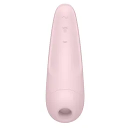 Ružičasti vakuumski talasni stimulans satisfier curvi +
