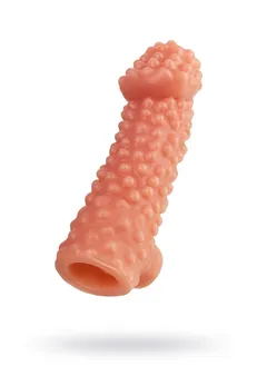 Dodatak za falus sa izbočinama i otvorom za skrotum res.004 Medium