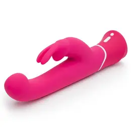 Happi Rabbit Vibrator sa G-spot klitoralnim stimulatorom Pink