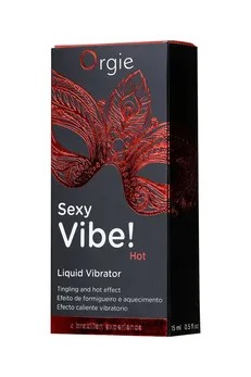 Gel Orgie Sexi Vibe Hot sa razogrevaющim i vibracijom efektom, 15 ml