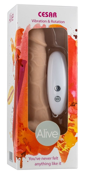 Vibromasažer-rotator na prisosku Cesar Vibrator Rotator Adrien Lastic, sa vibracijom, dužina 17.