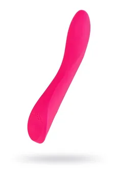 Jos Tvig nerealni vibrator, 5 načina vibracije, silikon, ružičasta, 20,5 cm, Ø 3,4 cm