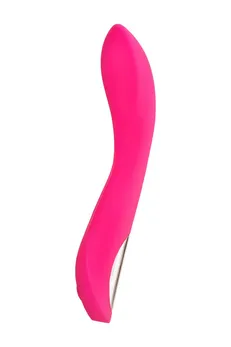 Jos Tvig nerealni vibrator, 5 načina vibracije, silikon, ružičasta, 20,5 cm, Ø 3,4 cm