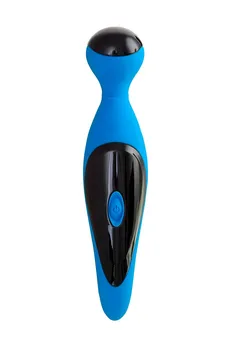 Vibracioni stimulator Leroina by TOYFA Cosmy, silikon, plava, 18,3 cm, Ø 3,6 cm
