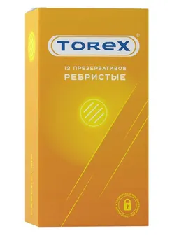 Текстурированные презервативы torex ребристые