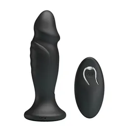 Analni vibracioni stimulator Black Pretty Love BI-040085W-MR